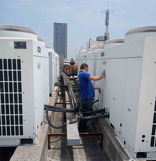 元谋中央空调制热和不制冷系统维修方法